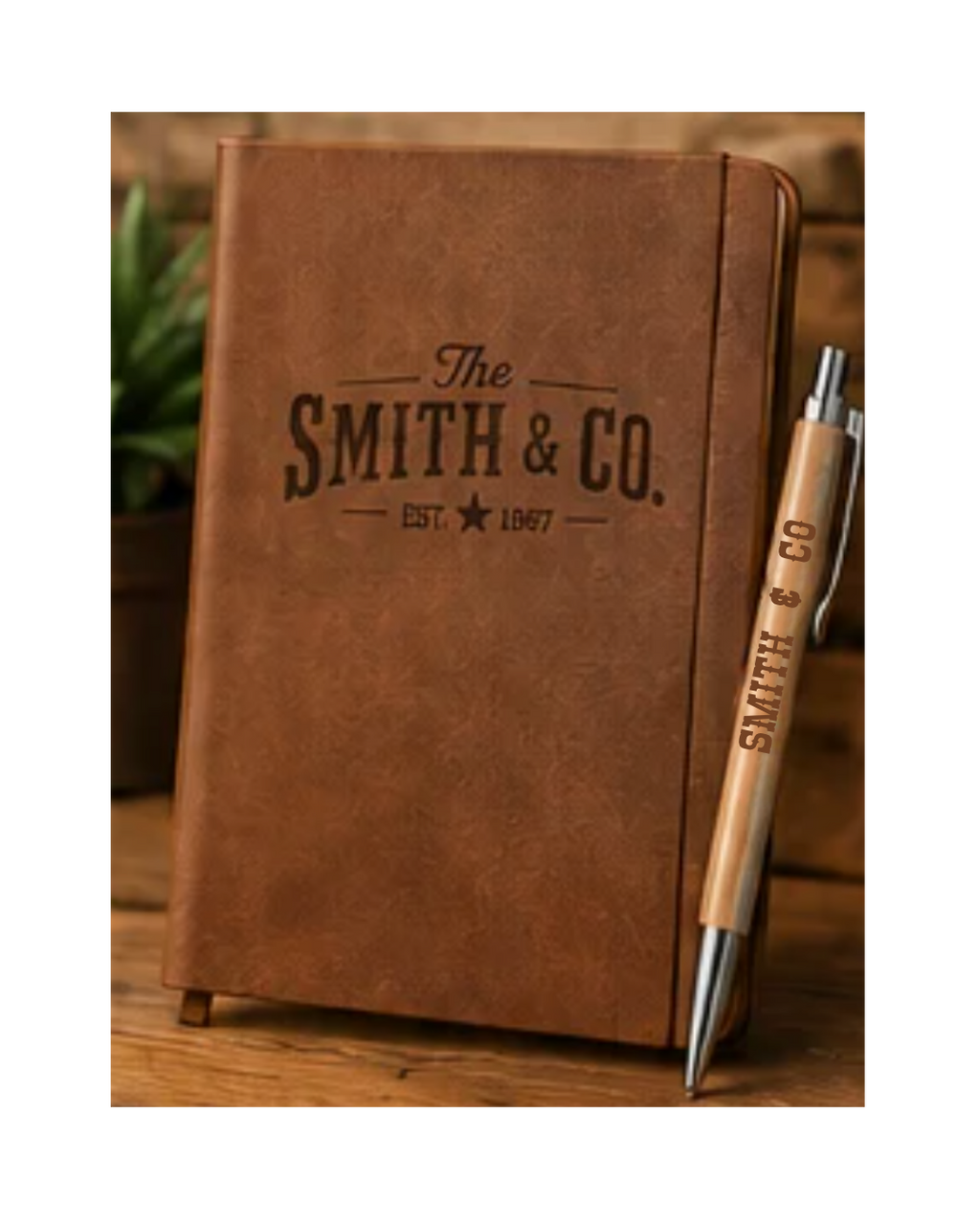 Custom Leather Notebook