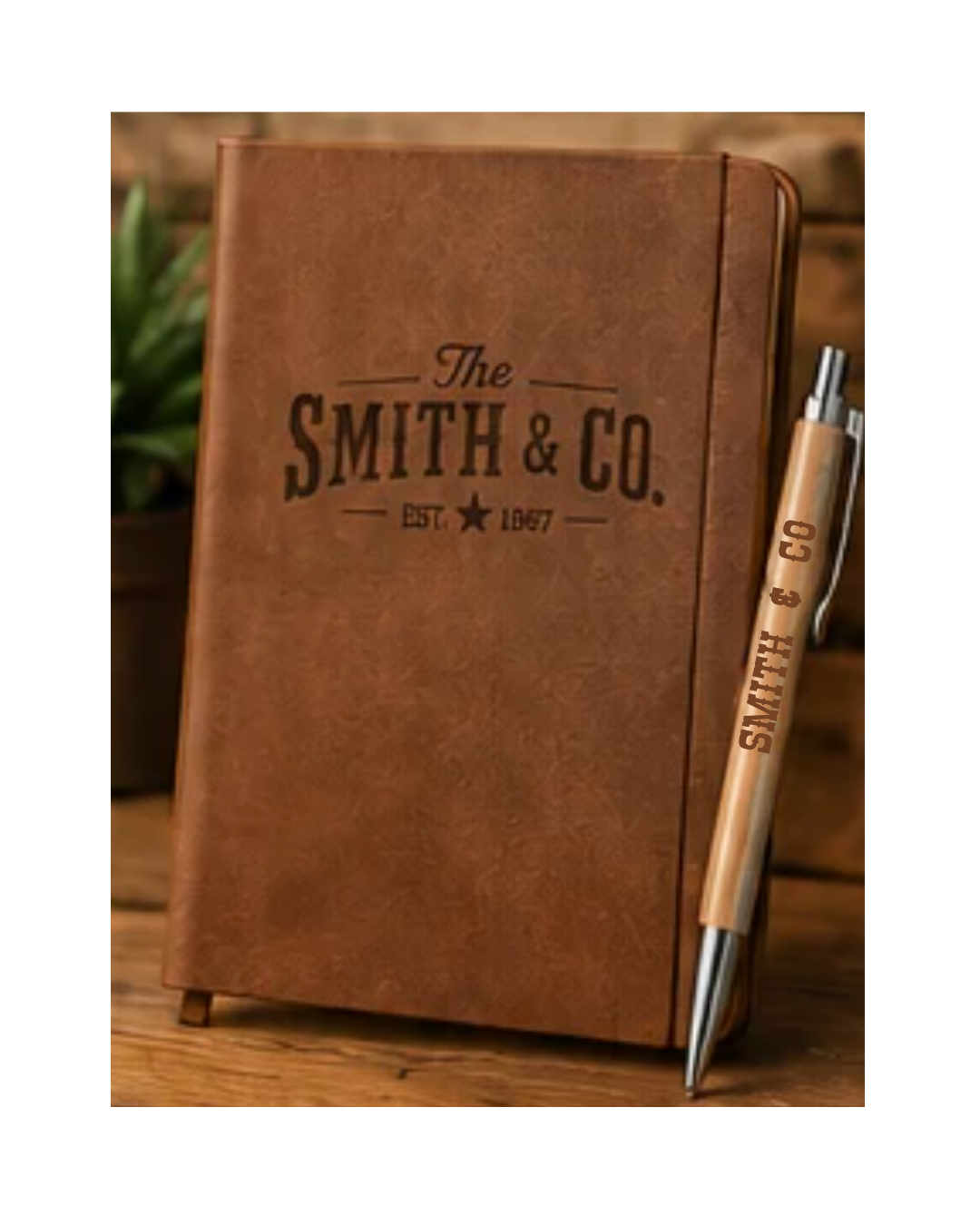 Custom Leather Notebook