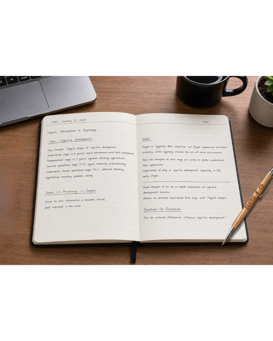 Custom Leather Notebook