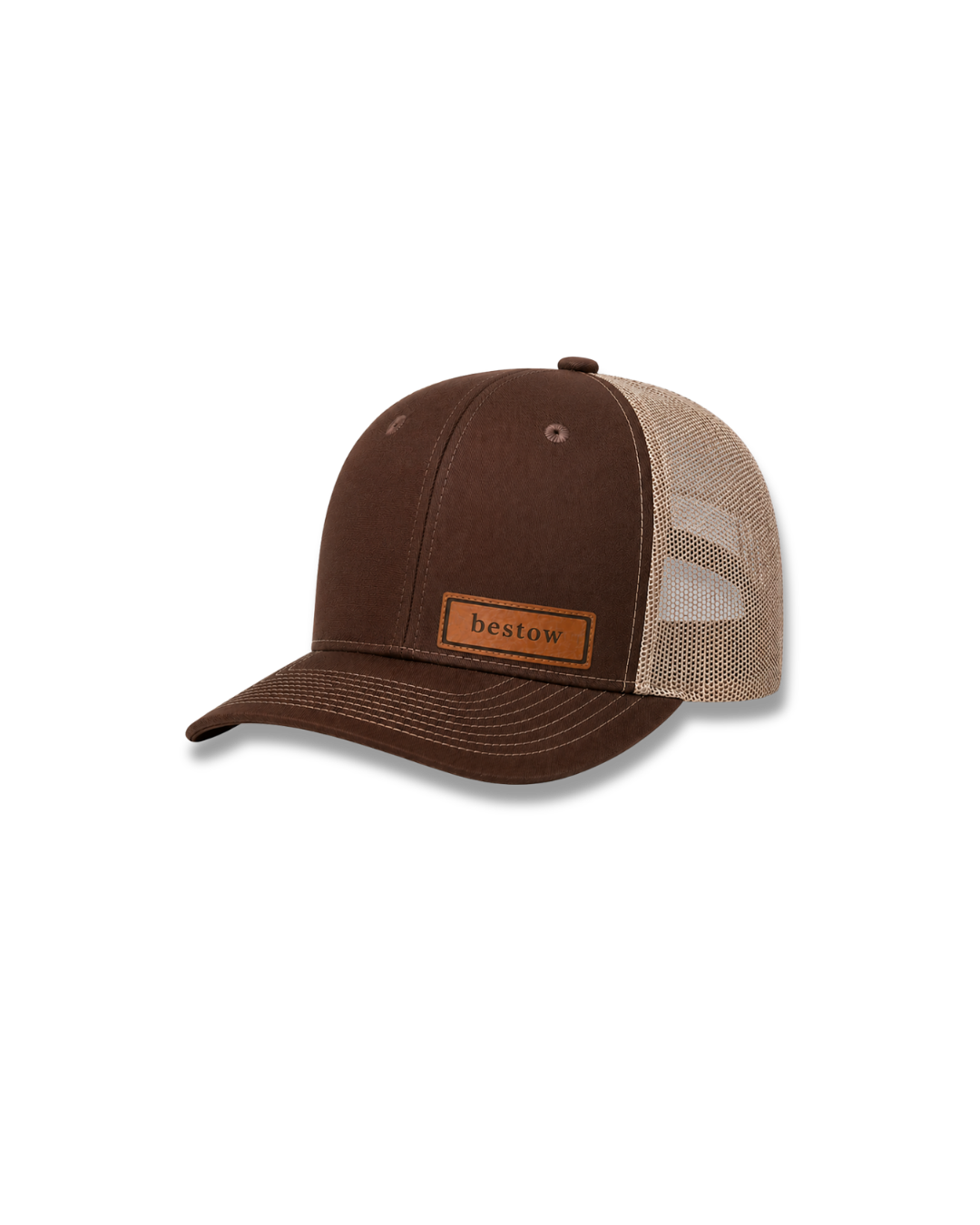 Custom Leather Patch Baseball Hat
