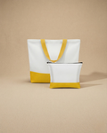 Custom Matching Tote & Makeup Bag Set