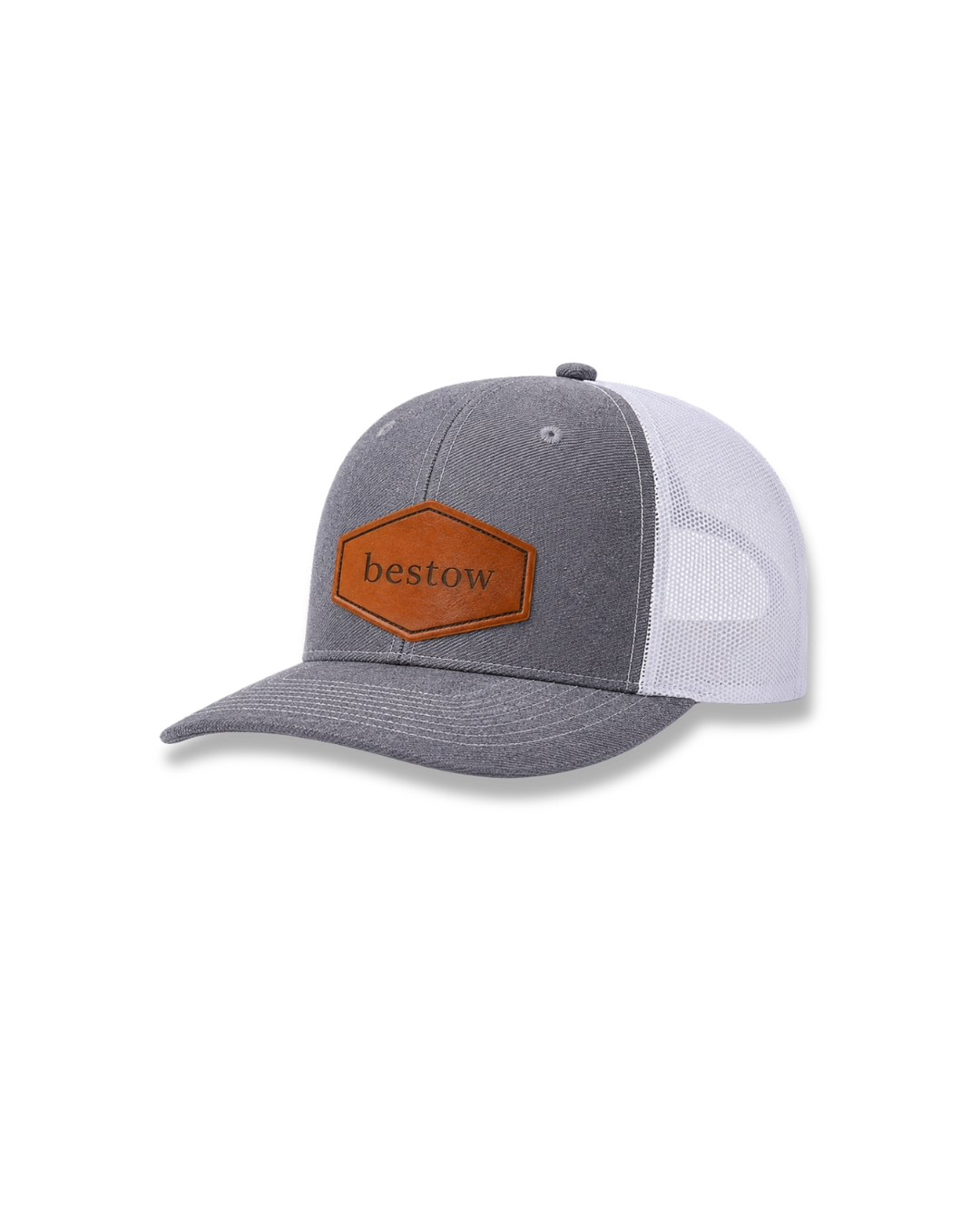 Custom Leather Patch Baseball Hat