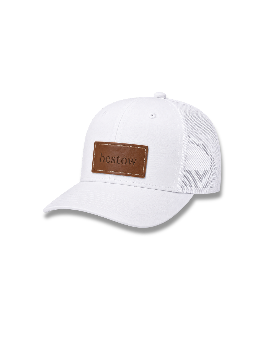 Custom Leather Patch Baseball Hat