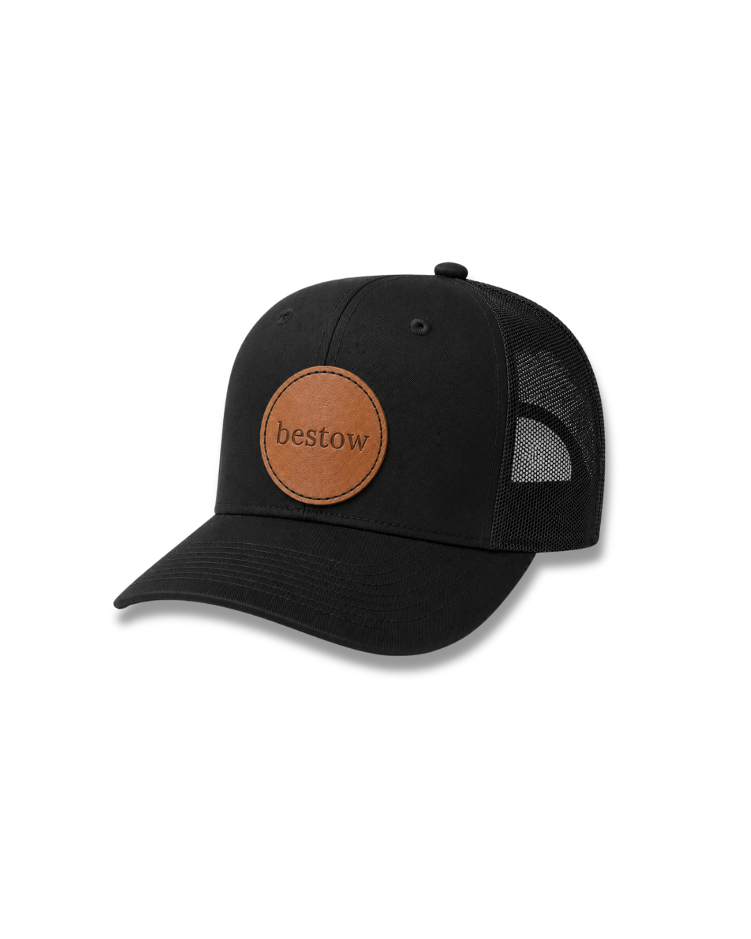 Custom Leather Patch Baseball Hat