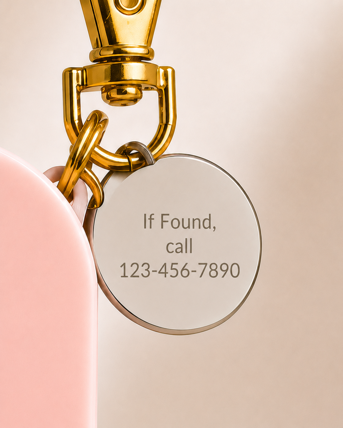 Custom Touchland Hand Sanitizer Holder Keychain