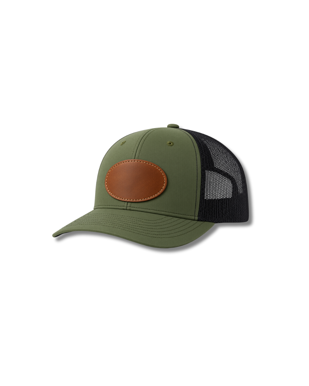Custom Leather Patch Baseball Hat