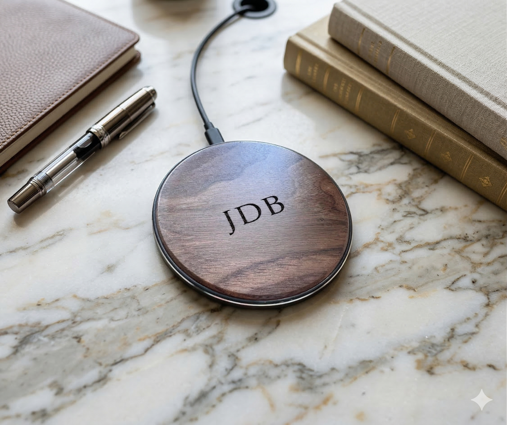 Custom Wooden Wireless Charger